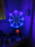 雅格(YAGE)電蚊拍充電式紫光誘蚊燈多功能滅蚊器帶充電底座數(shù)顯蚊子拍 曬單實(shí)拍圖