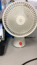 米家 小米桌面小風(fēng)扇 臺式手持迷你便攜充電風(fēng)扇小型 戶外露營宿舍辦公室家用 7羽葉大風(fēng)量 曬單實拍圖