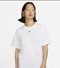 耐克（NIKE）女子戶(hù)外休閑百搭速干上衣短袖百搭小勾短袖運(yùn)動(dòng)T恤 FD4150-100 L 曬單實(shí)拍圖