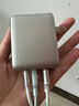 ANKER【國家3C認證】安克智顯充Lite100W充電器數(shù)據(jù)線套裝 氮化鎵type-c小米快充pd插頭適用iPhone16 銀 曬單實拍圖