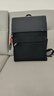 新秀麗（Samsonite）商務(wù)通勤雙肩包電腦包15英寸男士背包年輕精英牛剖層革拼接NZ3 曬單實(shí)拍圖