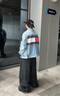TOMMY JEANS25新款秋冬男女純棉美式復(fù)古風(fēng)后背大旗標(biāo)刺繡牛仔外套21242 牛仔藍(lán)1A5 L （推薦：155-170斤） 曬單實(shí)拍圖