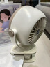 磐宙桌面小風(fēng)扇電風(fēng)扇宿舍辦公室?jiàn)A子風(fēng)扇USB充電小型便攜式搖頭風(fēng)扇臺(tái)式壁掛空氣循環(huán)風(fēng)扇2025新款 【APP款】米白色+自動(dòng)搖頭+充插兩用 超長(zhǎng)續(xù)航可搖頭大風(fēng)力多檔調(diào)節(jié)電風(fēng)扇戶外扇 曬單實(shí)拍圖