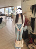 GUSKI包包女包2025新款奢侈品牌女士手提包斜挎包七夕情人節(jié)禮物送女友 杏色【禮盒裝】 曬單實(shí)拍圖