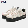 FILA 斐樂官方女鞋ROSETTA摩登板鞋春新款斑斕鞋運(yùn)動鞋休閑鞋 奶白/杏仁奶白-GA 37.5 曬單實(shí)拍圖