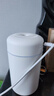 Hulker 【10W+銷量加濕器】加濕器 臥室迷你家用辦公室桌面車載低噪上加水小型usb空氣加濕器 【白色】420ml大容量/低噪加濕/定時(shí)斷電 曬單實(shí)拍圖
