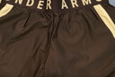 安德瑪（UNDERARMOUR）Play Up女子二合一訓(xùn)練運(yùn)動針織透氣短褲1351981 黑色001 S 曬單實(shí)拍圖