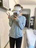 超會(huì)購冰絲防曬衣女款夏季透氣涼感薄外套戶外遮陽寬松開衫防曬服 灰色 M 曬單實(shí)拍圖