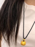 潮宏基 傳家寶古法黃金項鏈女士足金小胖福吊墜金坨坨 計價(jià) 小胖福 11.35克 曬單實(shí)拍圖