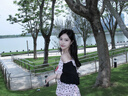LDBE美式辣妹斜肩波點(diǎn)撞色長(zhǎng)袖t恤女爆款秋季寬松小眾設(shè)計(jì)感絕美上衣 黑拼粉 M 【95-110斤】 曬單實(shí)拍圖