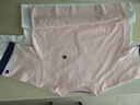 Champion冠軍短袖女新款拼接撞色美式復(fù)古風(fēng)T恤潮牌寬松 白色 M 曬單實(shí)拍圖