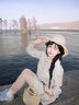 Ebonka馬卡龍色真皮德訓鞋女2025年新款夏季厚底休閑阿甘鞋復(fù)古透氣板鞋 海鹽藍-定制頭層豬皮2.5cm跟高 38 曬單實拍圖