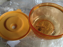 特百惠（Tupperware）微波小萌碗400ml微波加熱便攜上班族學(xué)生帶飯冷藏塑料保鮮圓碗 橙色-400ml 曬單實(shí)拍圖