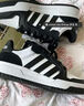 adidas ENTRAP美式校園風(fēng)運(yùn)動(dòng)板鞋少年感復(fù)古籃球鞋男女阿迪達(dá)斯 白色/黑色   43 曬單實(shí)拍圖