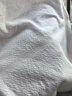 童泰（TONGTAI）嬰兒包屁衣夏季薄款女寶寶連體衣三角哈衣爬服提花米白59cm 曬單實拍圖