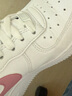 耐克空軍一號女子輕便膠底運動(dòng)鞋冬季NIKE AIR FORCE 1 DC9486 111白/元素粉 38 曬單實(shí)拍圖
