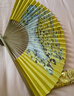 臻臻上品（zhenzhenshangpin）扇子折扇男古風(fēng)竹子古典中國風(fēng)禮品手工扇雙面黑白純色便攜紙扇 8寸30方紙扇黃長(cháng)城 曬單實(shí)拍圖