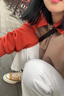 KGPG暖宮腰帶姨媽痛肚子疼神器七夕情人節送女朋生日禮物友手機收納袋充電寶移動(dòng)電源保護套袋子 甜心小熊【棕色】智能小程序連接 曬單實(shí)拍圖