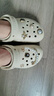 卡駱馳（crocs）經(jīng)典云朵Clog女沙灘洞洞鞋涼拖鞋206750 206750-2Y2  36  曬單實(shí)拍圖
