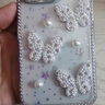 秒揚(yáng) 仙女風(fēng)立體珍珠蝴蝶蘋果16ProMax手機(jī)殼iPhone15pro高級(jí)感ins風(fēng)14鑲鉆鏡框13透明防摔12女款 滴膠點(diǎn)鉆閃粉星星-透明立體珍珠蝴蝶+手鏈繩 iPhone 16 曬單實(shí)拍圖