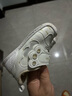 基諾浦（ginoble）嬰兒學步鞋25夏季網(wǎng)面8-18個月男女寶萌寵系列GB2438白色 曬單實拍圖