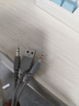 狼蛛（AULA）電腦耳機頭戴式耳麥 游戲電競耳機7.1筆記本電腦重低音有線降噪聽聲辯位 典雅白【USB+雙3.5接口】 曬單實拍圖