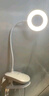 美的（Midea）LED充電臺(tái)燈兒童學(xué)生學(xué)習(xí)閱讀燈家用宿舍臥室床頭書(shū)桌夾式臺(tái)燈 曬單實(shí)拍圖