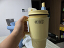 蘇泊爾保溫杯大容量巨無(wú)霸吸管杯男女高顏值大肚冰霸水杯戶外運(yùn)動(dòng)水杯 檸檬黃【晶瓷款】 680ml 曬單實(shí)拍圖