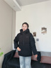 波司登反季羽絨服女90絨面包服寬松短款保暖加厚外套B250245112XS 曬單實(shí)拍圖