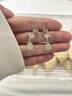 老鳳祥錦鯉銀耳釘女玉耳飾環(huán)女2025年新款耳墜生日禮物女士送女朋友老婆 【老鳳祥品牌禮盒】幸運錦鯉耳釘 曬單實(shí)拍圖