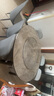 豐舍 餐桌 可變圓桌伸縮折疊實木巖板餐桌椅組合現(xiàn)代輕奢餐桌餐廳飯桌 黑灰色-意大利灰?guī)r板-101皮椅 【1.35米】 一桌6椅 曬單實拍圖