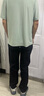 Levi's李維斯25年秋冬新款男士美式505標準直筒潮流休閑牛仔長褲 亞光黑 31 (32) 曬單實拍圖