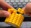 時島玉米拼圖手工拼裝3D打印立體仿真食玩燒腦解密游戲益智兒童玩具 困難級別（5星難度） 曬單實拍圖