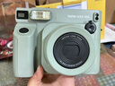 富士FUJIFILM instax wide400 w400寬幅立拍立得相機 使用5英寸相紙 W400原野綠+5寸雙包相紙+底座【共40張相紙】 官方標配 曬單實拍圖