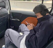 POUM灰色老錢(qián)風(fēng)彎刀西褲子男秋季薄款垂感褲子美式修身顯腿長(cháng)休閑褲 ZSFS-X330灰色 XL 曬單實(shí)拍圖