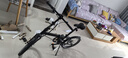 大行（DAHON）折疊自行車20英寸8級變速經(jīng)典P8單車KBC083 黑色高配款-京倉 曬單實(shí)拍圖
