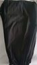 婧麒（JOYNCLEON）孕婦褲春夏外穿闊腿褲無托腹不勒肚休閑寬松長褲 黑XL JYK179603 曬單實(shí)拍圖
