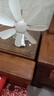 小風(fēng)扇家用學(xué)生宿舍床頭夾扇強風(fēng)床上夾式迷你立式辦公室臺扇小風(fēng)扇夾扇臺式床頭夾子式靜音大風(fēng)力 米白7葉（升級）-FC05-780J 曬單實(shí)拍圖