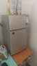奧克斯小冰箱家用小型迷你冷藏冷凍兩用出租房宿舍用節(jié)能省電寢室辦公室電冰箱 【熱賣款 升級凈化去味】22A126DW銀 曬單實拍圖