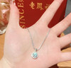 老鳳祥輕奢S925銀項鏈女時(shí)尚爆閃吊墜首飾生日紀念日禮物送女友老婆 極光星辰項鏈*品牌禮盒 曬單實(shí)拍圖