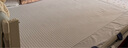 良良（liangliang）嬰兒涼席成人抗菌涼席1.8x2米兒童苧麻軟涼席夏季中學生宿舍禮盒 摩登灰·1.8米床【230*205cm】 抑菌防螨-涼而不冰 曬單實拍圖