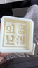 GIOIO迷你月餅模具一模多底方形可愛(ài)綠豆糕卡通流心兒童小冰皮壓花烘焙 50g方形玫瑰【1壓模+3花片】 曬單實(shí)拍圖