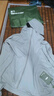 蕉下（beneunder）防曬衣女防曬服涼感披肩休閑戶外遠(yuǎn)山灰L 曬單實(shí)拍圖