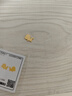 零點金十二生肖小金豆豆1g足金9999一克黃金實心投資金條攢金生日禮物 【猴】1g足金9999（配證書） 曬單實拍圖