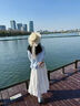 斐莉玥2025春夏新款法式白色吊帶連衣裙子少女夏裝仙女度假連衣裙女 白色吊帶裙 M 曬單實拍圖