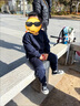 G.DUCKKIDS小黃鴨2024春季新款韓版兒童板鞋男童帆布鞋百搭女寶寶休閑鞋小童 黑色 26 內長(cháng)17.0/適合腳長(cháng)16.5 曬單實(shí)拍圖