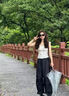 莫代爾防曬工裝褲子女夏季薄款2025新款寬松直筒垂感休閑運(yùn)動(dòng)冰絲闊腿褲 粉色【可闊腿可束腿】 L 【建議111-125斤】 曬單實(shí)拍圖