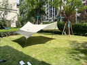 牧高笛（MOBIGARDEN）俊庭牛津布天幕 戶外露營(yíng)便攜防雨遮陽(yáng)棚涼棚蝶形天幕 橄欖綠（中號(hào)） 曬單實(shí)拍圖