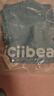 齊齊熊（ciciibear）[涼感防曬糯米褲]男童牛仔褲夏季寶寶褲子兒童五分褲休閑褲 牛仔蘭 120 曬單實拍圖