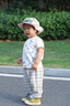 white wheat兒童夏裝2024新款長褲寶寶夏季薄款褲子男女小孩防蚊褲 咖色 90 cm 曬單實(shí)拍圖
